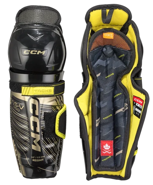 CCM Tacks AS-V Pro Youth Shin Guards