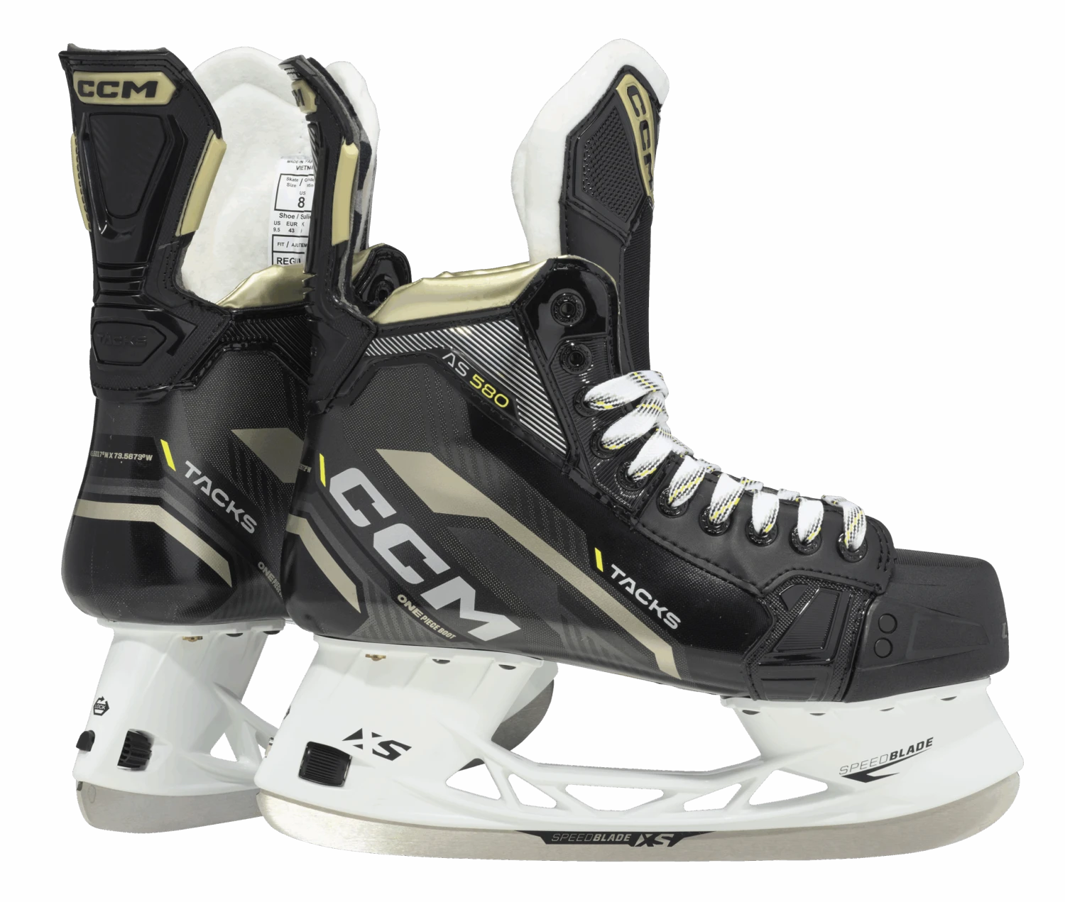 CCM Tacks AS-580 Senior Hockey Skates 1 CCM Tacks AS-580 Senior Hockey Skates