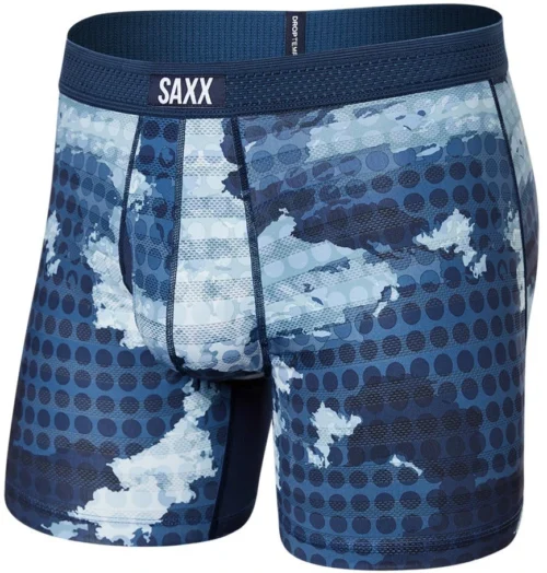 SAXX Droptemp Cooling Mesh Boxer Brief Fly -Hockey Equipage Store SXBB09F CDN