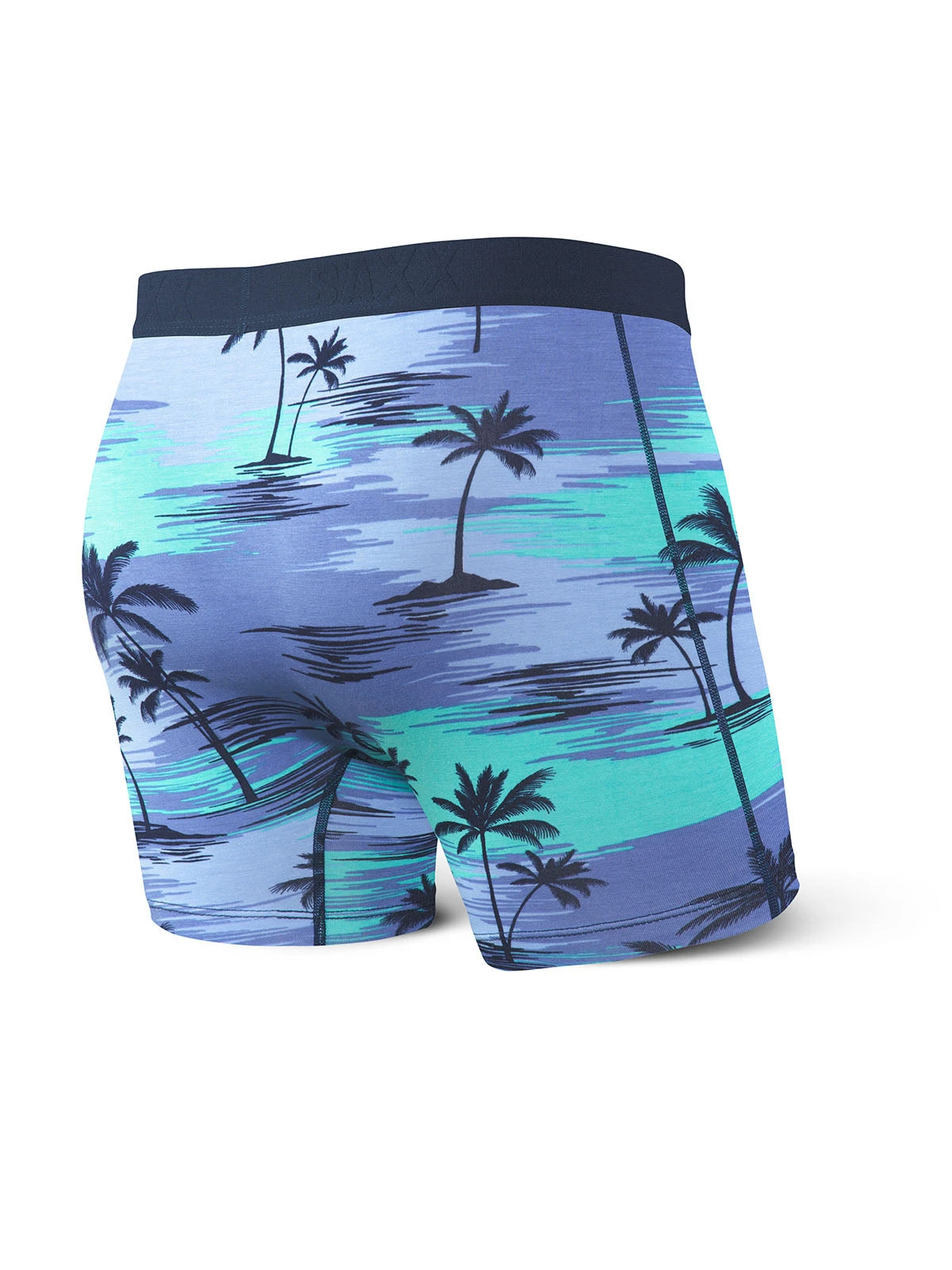 SAXX Ultra Boxer Brief Blue Palm Sunset 2 SAXX Ultra Boxer Brief Blue Palm Sunset - Image 2