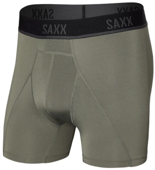 SAXX Kinetic Light Compression Mesh Boxer Brief 3 SAXX Kinetic Light Compression Mesh Boxer Brief -Hockey Equipage Store SXBB32 CGR