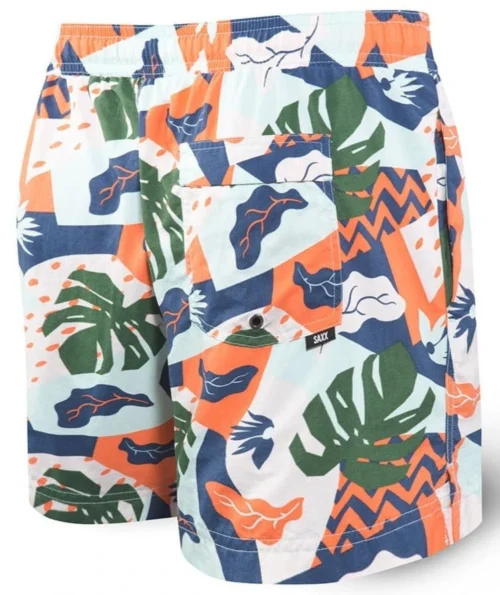 SAXX Cannonball 2n1 Trunk Aqua Cut Collage -Hockey Equipage Store SXTS30 ACC B