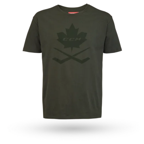 CCM Nostalgia Leaf Short Sleeve Tee Adult
