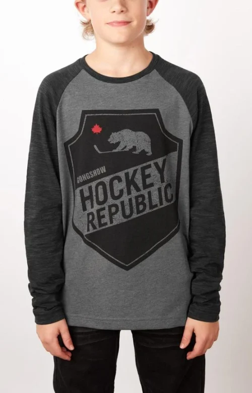 Gongshow Going Bear Junior Long-Sleeve Crew