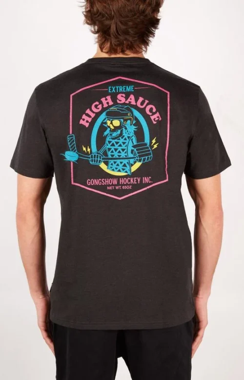 Gongshow Serving High Sauce T-Shirt 3 Gongshow Serving High Sauce T-Shirt -Hockey Equipage Store TS19 M706 Serving High Sauce 04 555x 118d6a37 7087 4bf4 89cb 2355133cd2fd