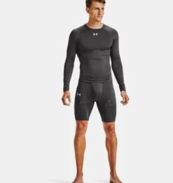 Under Armour Men's Hockey Compression Shorts -Hockey Equipage Store V5 1356493 010 FSF