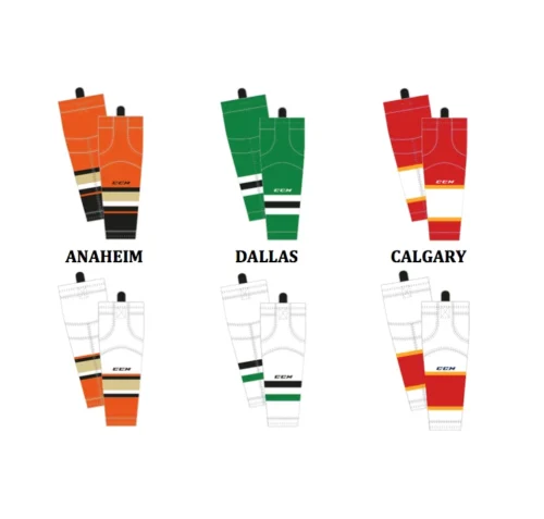 CCM SX8000 Game Sock Junior -Hockey Equipage Store anaheim dallas calgary 2bbb71bc 7b03 4726 a128 4bdc980fc2e5