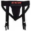 CCM 3-in-1 Jock Strap W/ Cup -Hockey Equipage Store ccm hockey jock 3in1 strap cup sr inset1