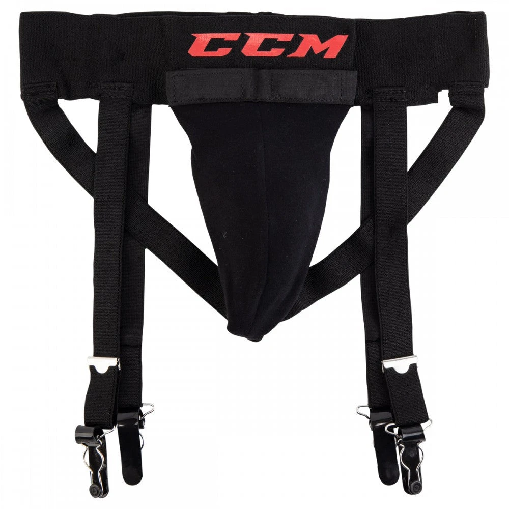 CCM 3-in-1 Junior Jock Strap W/ Cup 1 CCM 3-in-1 Junior Jock Strap W/ Cup
