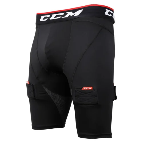 CCM Compression Shorts With Jock/Tabs For Boys