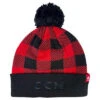 CCM Holiday Plaid Pom Knit Adult -Hockey Equipage Store ccm holiday pom knit adult black red