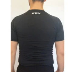 CCM Short-Sleeve Compression Top For Men (HockeySupremacy.com) -Hockey Equipage Store ccm hs short sleeve 2