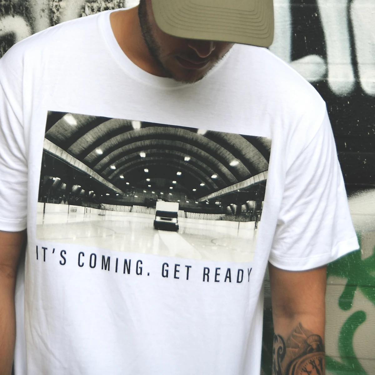 CCM Nostalgia Get Ready Short Sleeve Tee Adult 2 CCM Nostalgia Get Ready Short Sleeve Tee Adult - Image 2