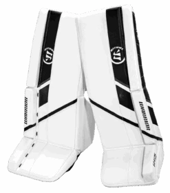 Warrior Ritual G5 Junior Goalie Pads (w/ Knee Pads) -Hockey Equipage Store g5jl0wbk war 01 i