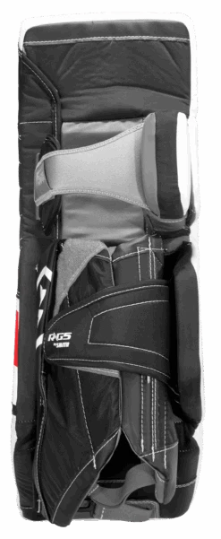 Warrior Ritual G5 Junior Goalie Pads (w/ Knee Pads) -Hockey Equipage Store g5jl0wbr war 02 i