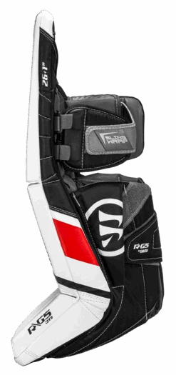 Warrior Ritual G5 Junior Goalie Pads (w/ Knee Pads) -Hockey Equipage Store g5jl0wbr war 07 i