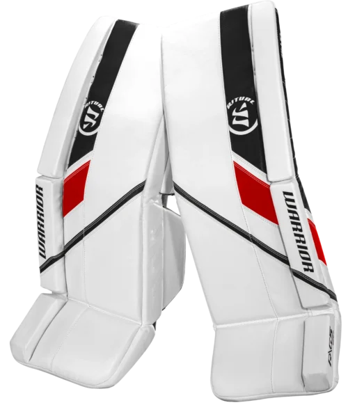 Warrior Ritual G5 SR+ Senior Goalie Pads (w/ Knee Pads) -Hockey Equipage Store g5spl0wbr war 01 i