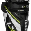 Warrior Alpha LX Pro Junior Shin Guards -Hockey Equipage Store lxpsgsr1bk war 01 i