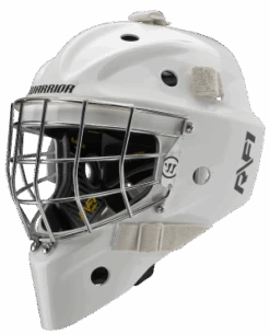 Warrior RF1+ Junior Goalie Mask -Hockey Equipage Store rf1jpm0wh war 01 i