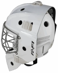 Warrior RF1 Pro Senior Goalie Mask -Hockey Equipage Store rf1pm0wh war 03 i