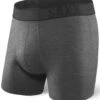 SAXX Blacksheep Boxer Brief Fly Coal Heather -Hockey Equipage Store saxx blacksheep boxer brief 1