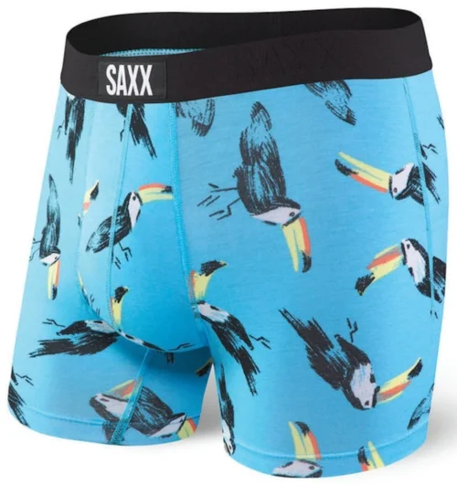 SAXX Vibe Boxer Brief Ink Blue Toucan