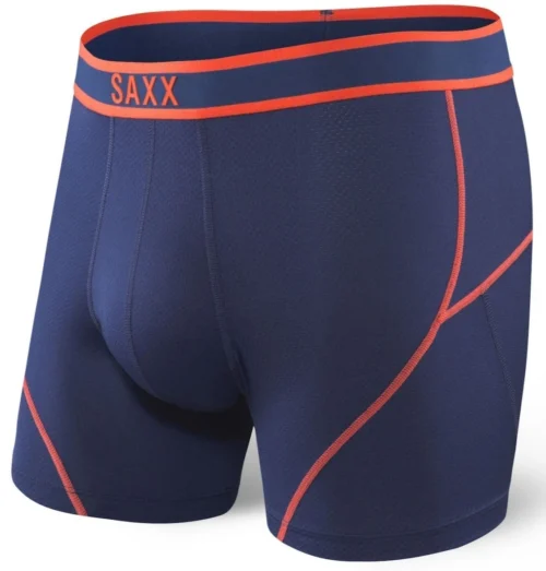 SAXX Kinetic Boxer Midnight Blue/Orange