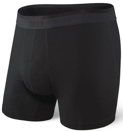 SAXX Platinum Boxer Brief Fly Blackout