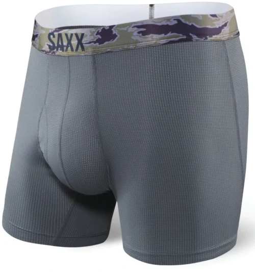 SAXX Quest Boxer Brief Fly Dark Charcoal