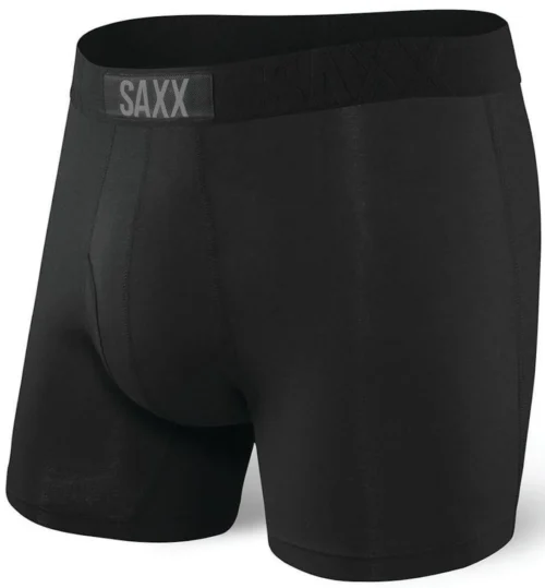 SAXX Ultra Boxer Fly Black/Black
