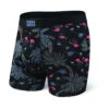 SAXX Vibe Boxer Brief Black Flamingo Beach -Hockey Equipage Store saxx vibe boxer brief black flamingo beach