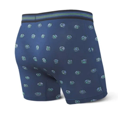 SAXX Ultra Boxer Brief Blue Earth Day Globe -Hockey Equipage Store sxbb30f edg b x1450 2