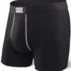 SAXX Vibe Boxer Modern Fit Black 2 SAXX Vibe Boxer Modern Fit Black -Hockey Equipage Store sxbm35 bbk f