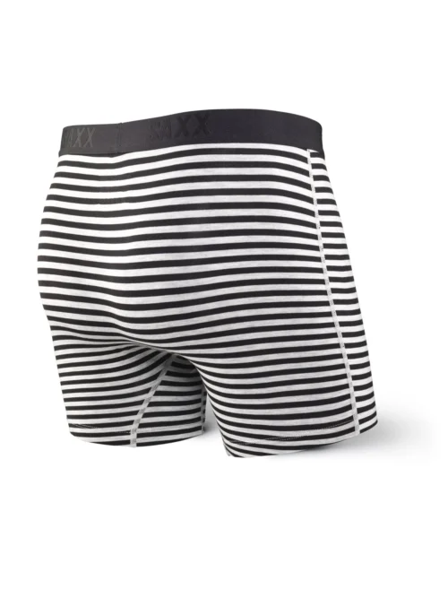 SAXX Vibe Boxer Modern Fit Black Hiker Stripe -Hockey Equipage Store sxbm35 bks b scaled