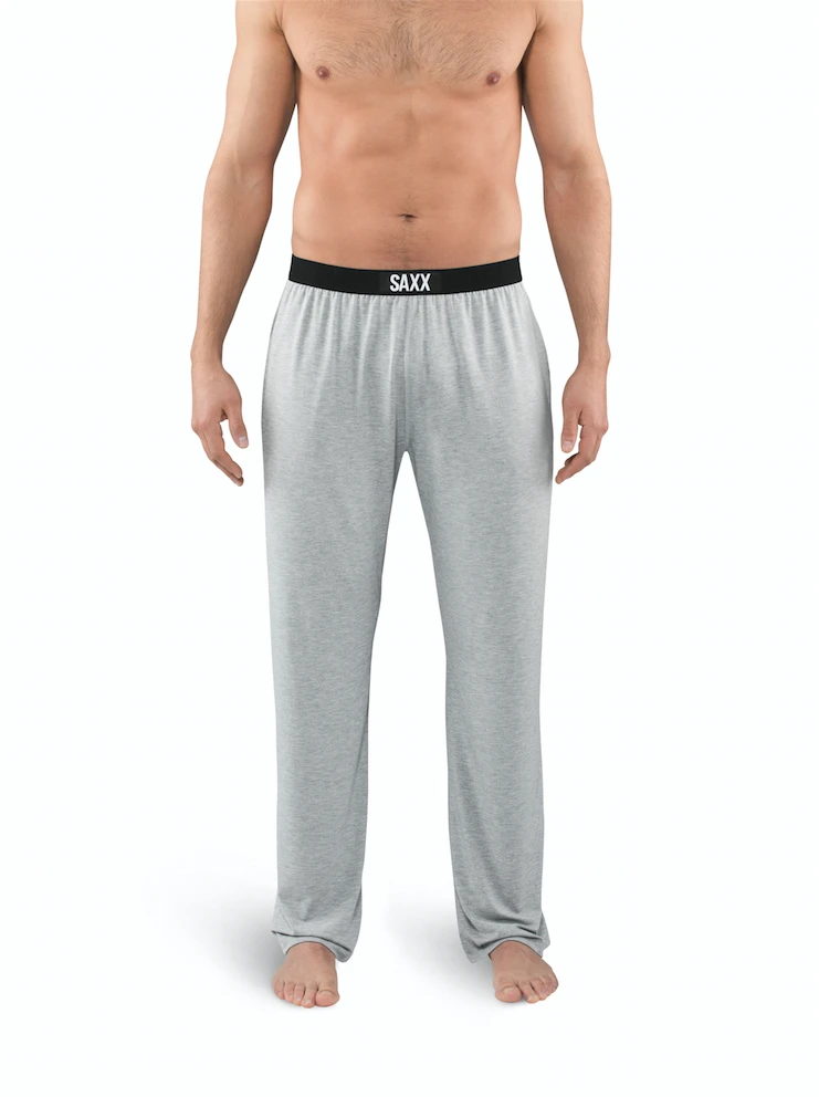 SAXX Sleepwalker Pant Mid Grey Heather 1 SAXX Sleepwalker Pant Mid Grey Heather