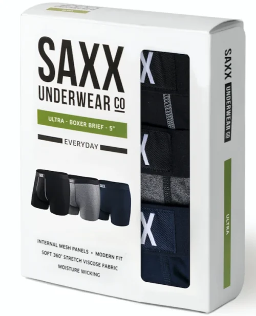 SAXX Ultra Boxer Fly (3-Pack)