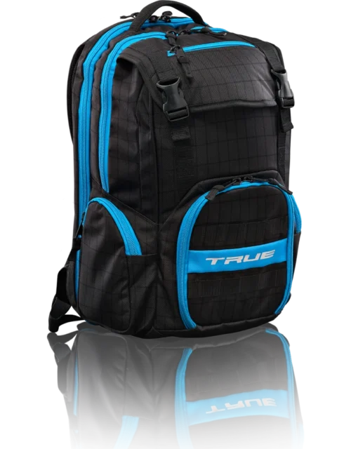True Hockey True 2021 Elite Backpack (Black/Blue)
