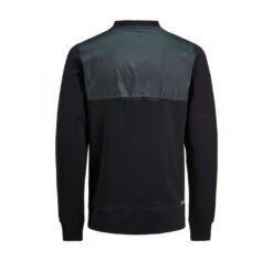 True Hockey X Jack & Jones Twist Sweat Crew Neck 5 True Hockey X Jack & Jones Twist Sweat Crew Neck -Hockey Equipage Store true hockey apparel twist sweat crew neck black back 2