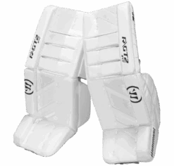 Warrior Ritual GT2 Intermediate Goalie Pads (w/ Knee Pads) -Hockey Equipage Store warrior ritual gt2 intermediate goalie pads white