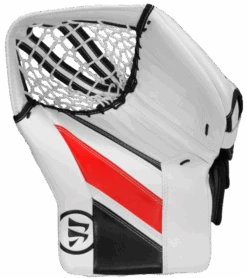 Warrior Ritual GT2 Pro Senior Goalie Catcher -Hockey Equipage Store warrior ritual gt2 pro senior goalie catcher white red black
