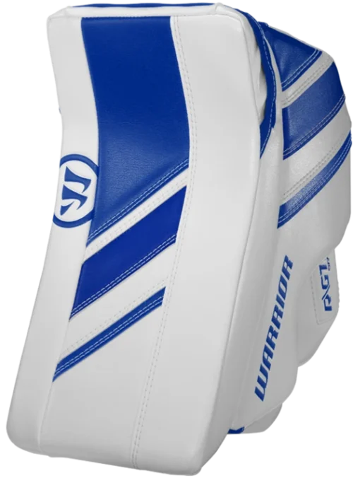 Warrior Ritual GT2 Senior Goalie Blocker -Hockey Equipage Store warrior ritual gt2 senior goalie blocker white blue