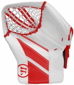 Warrior Ritual GT2 Senior Goalie Catcher -Hockey Equipage Store warrior ritual gt2 senior goalie catcher white red
