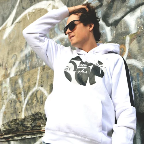 CCM Nostalgia Pucks Pullover Hoodie Adult 5 CCM Nostalgia Pucks Pullover Hoodie Adult -Hockey Equipage Store whitehoodie